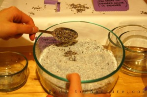 Pouring Lavender